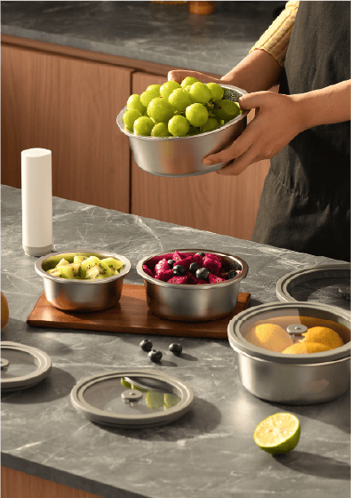 Stainless Steel Food Storage