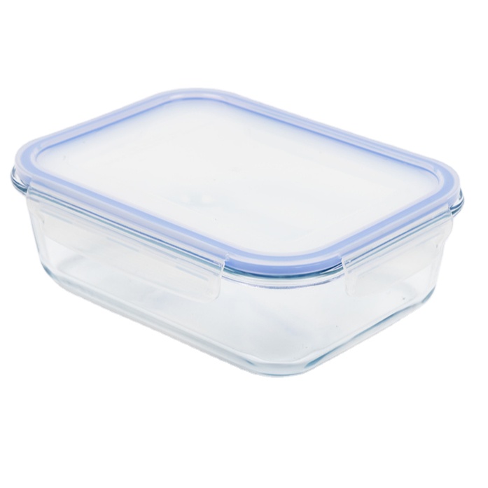  Smooth Surface Lunch Glass Food Container