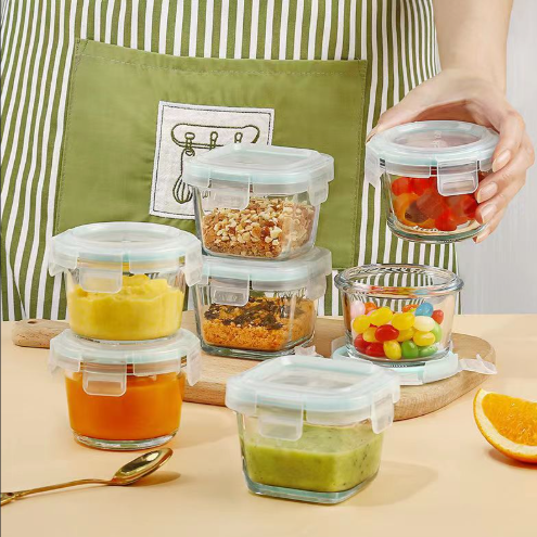 Glass Food Containers for Baby Food: Safe Homemade Storage