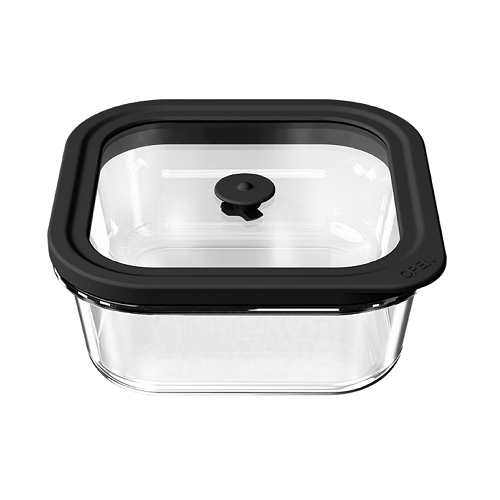  Square Glass Lid Food Storage Containers-PSQ