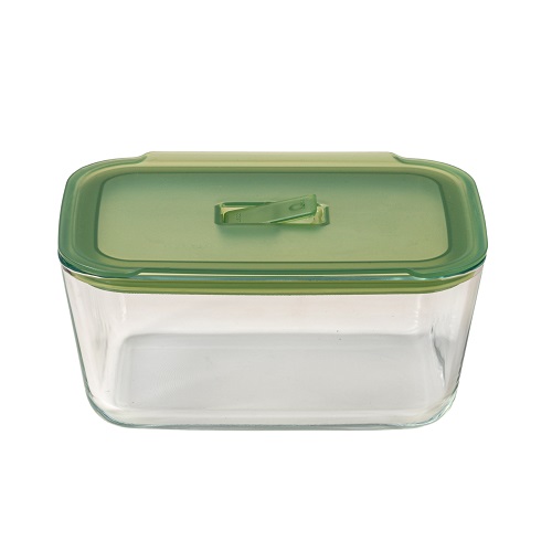 High-quality borosilicate glass food storage container