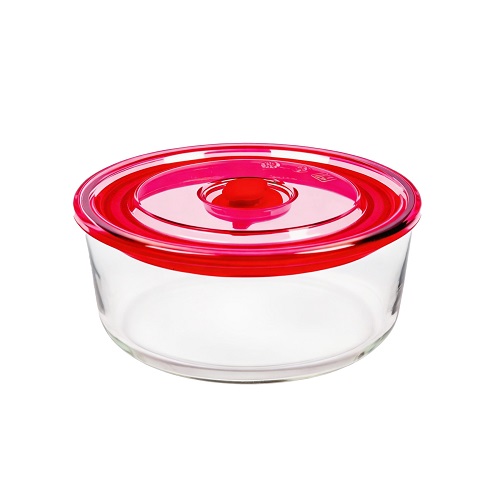 High-quality borosilicate glass food storage container