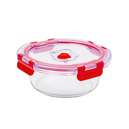 Detachable Ear Clip Glass Vacuum Food Container