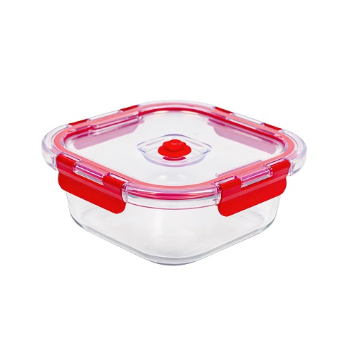 Detachable Ear Clip Glass Vacuum Food Container