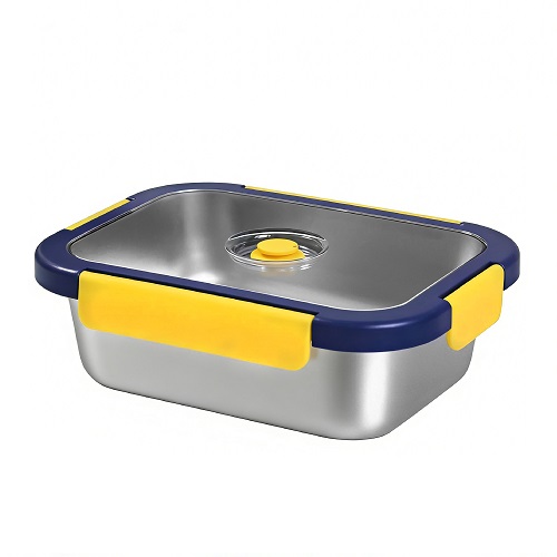 Rectangle Detachable Ear Buckle Vacuum-Sealed plastic Fresh-Keeping Box-1.0